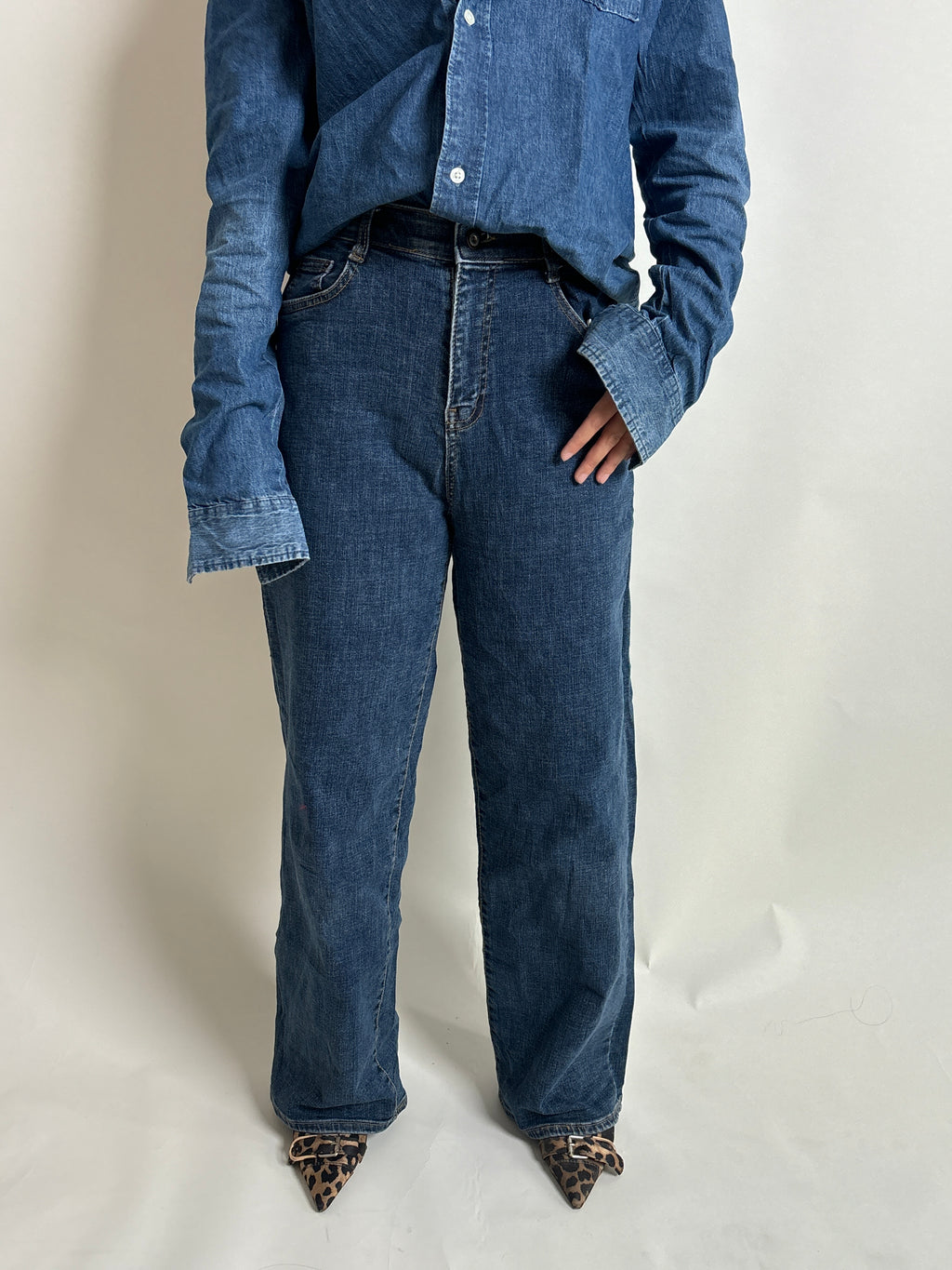 Blue denim