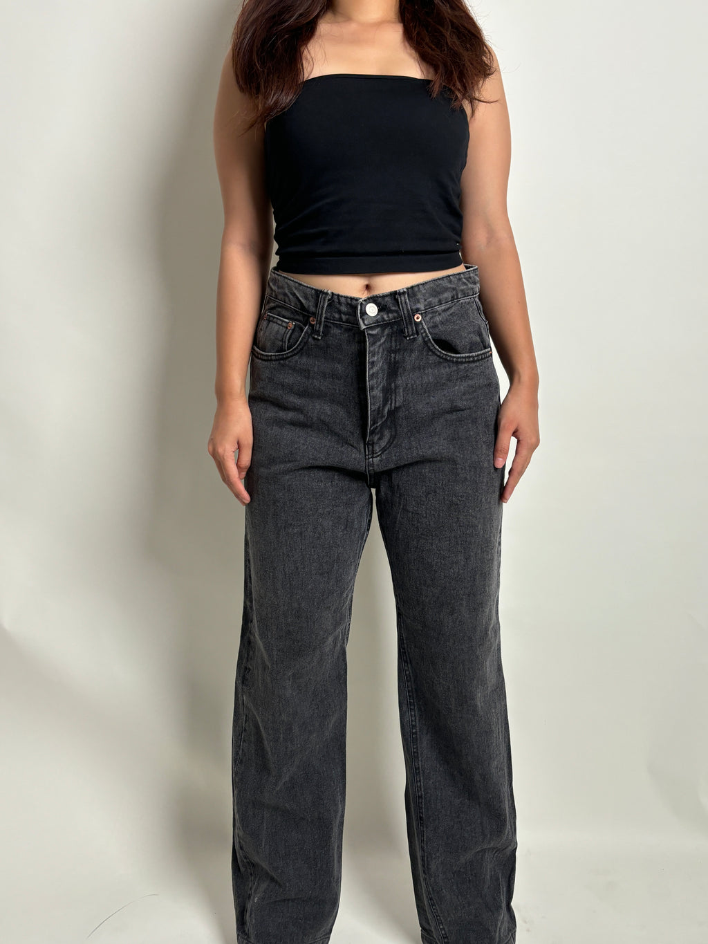 Black denim