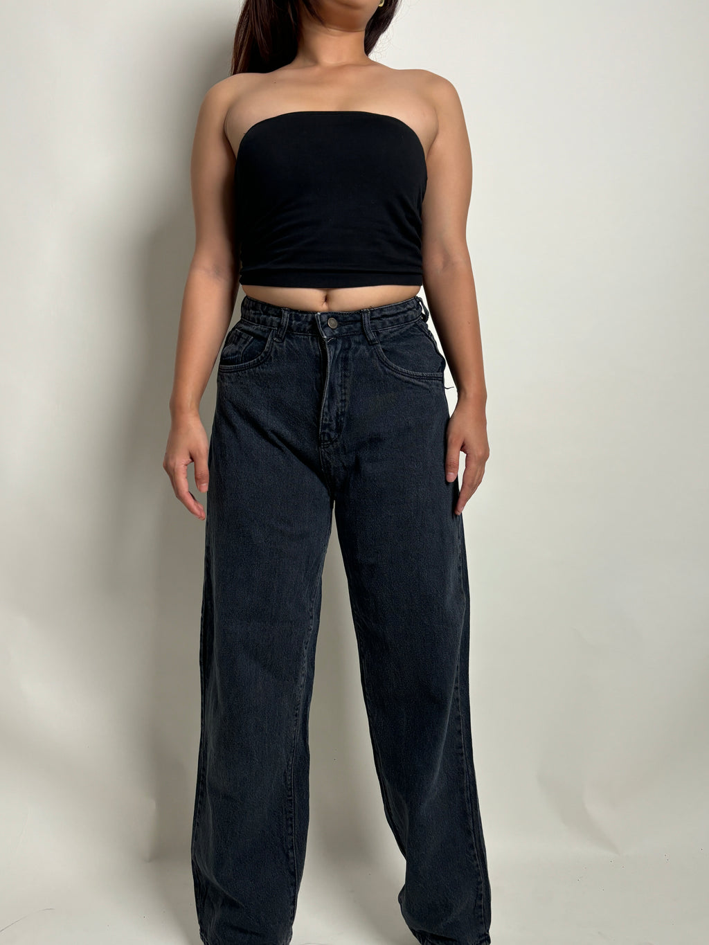 Black denim