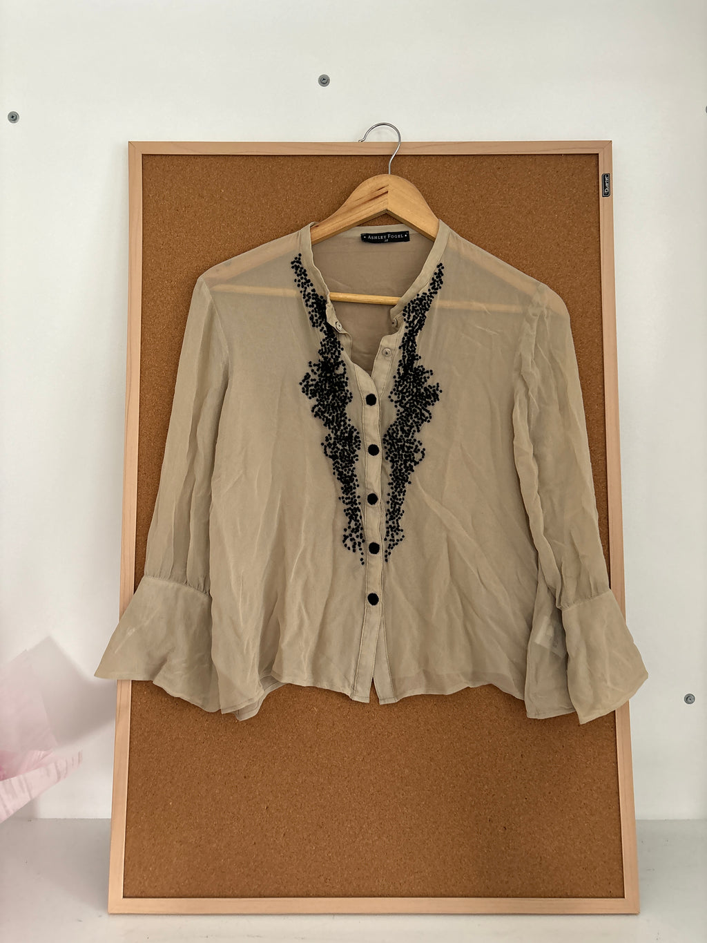 Beige blouse