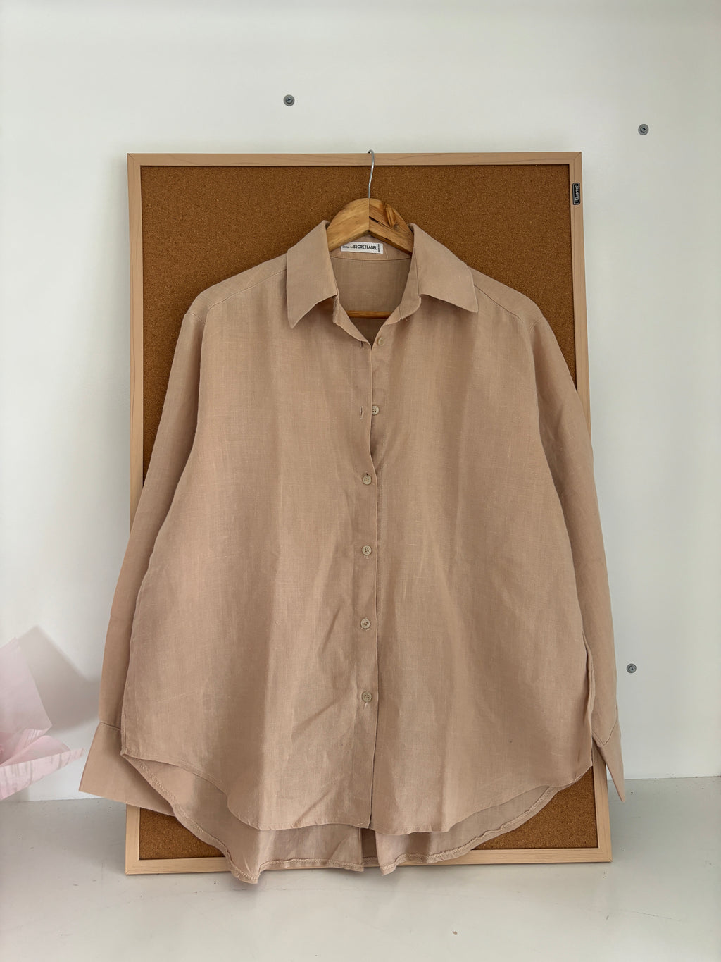 Cotton brown shirt