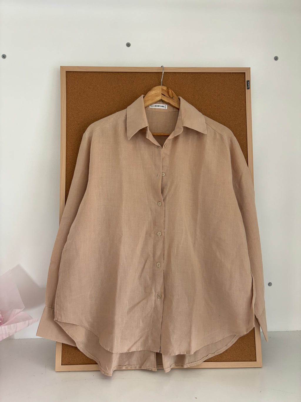 Cotton brown shirt