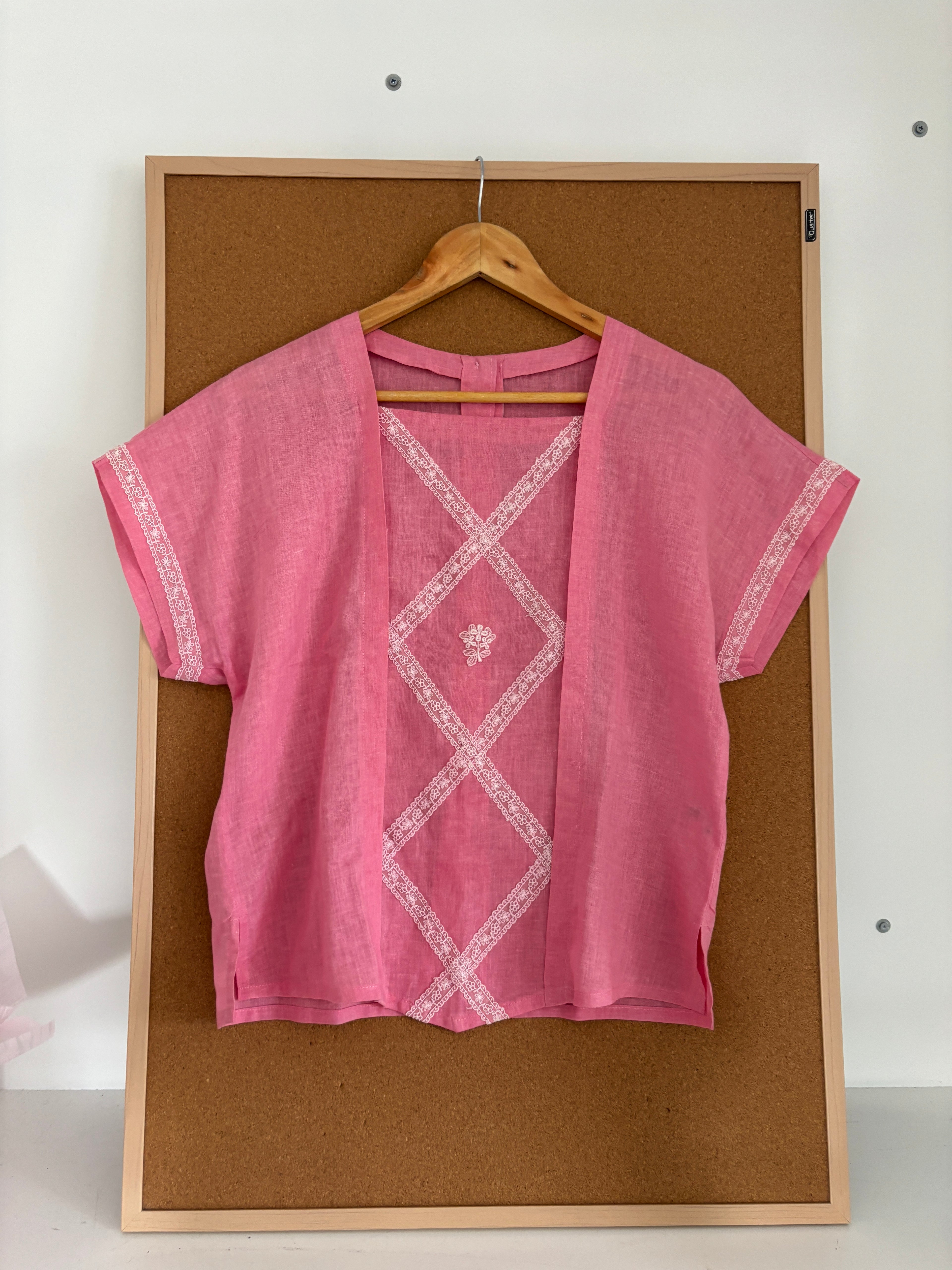 Pink top