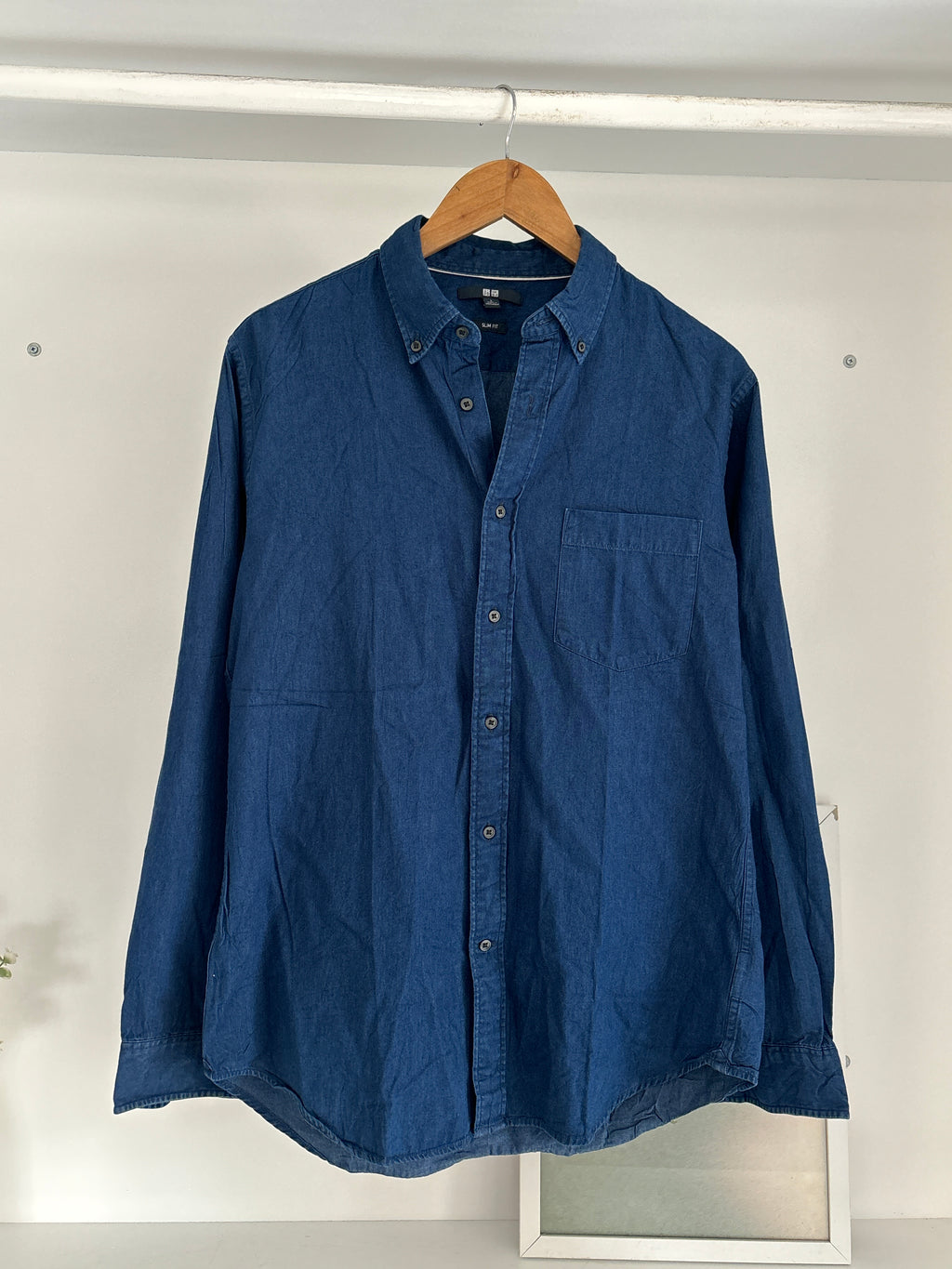 Uniqlo denim shirt
