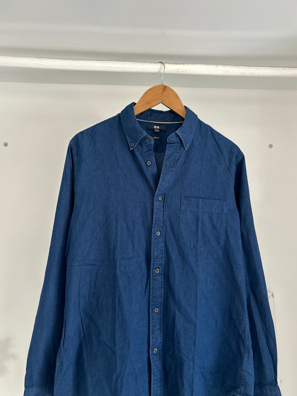 Uniqlo denim shirt