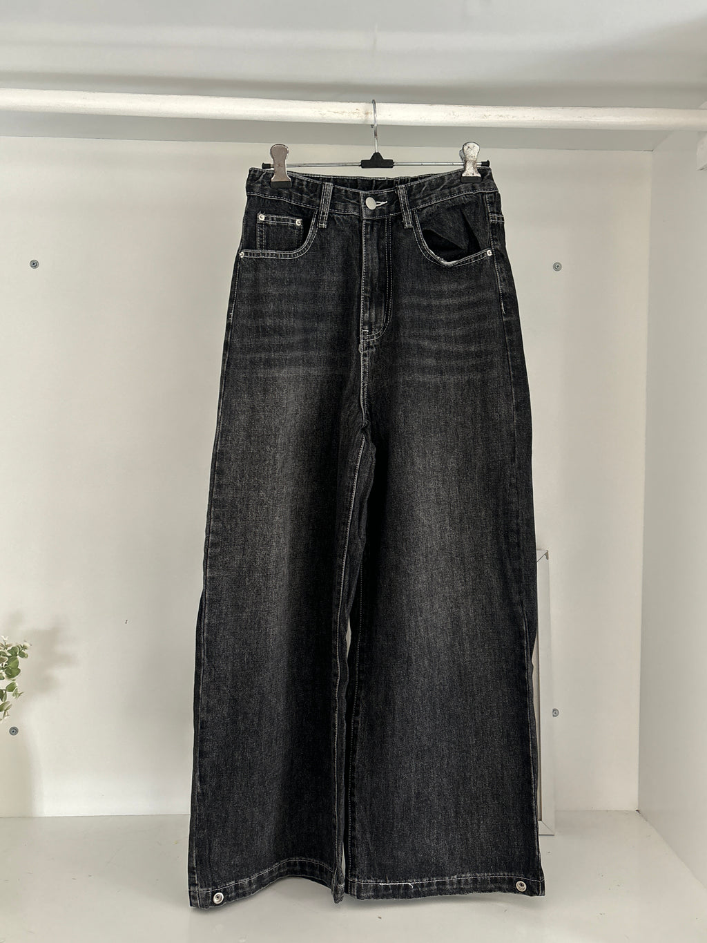 Black denim