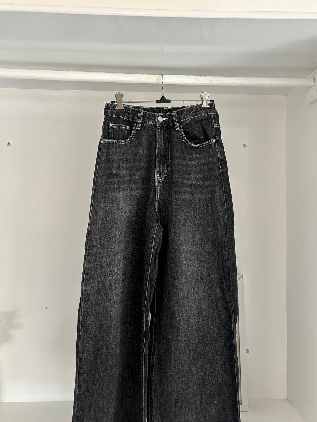 Black denim