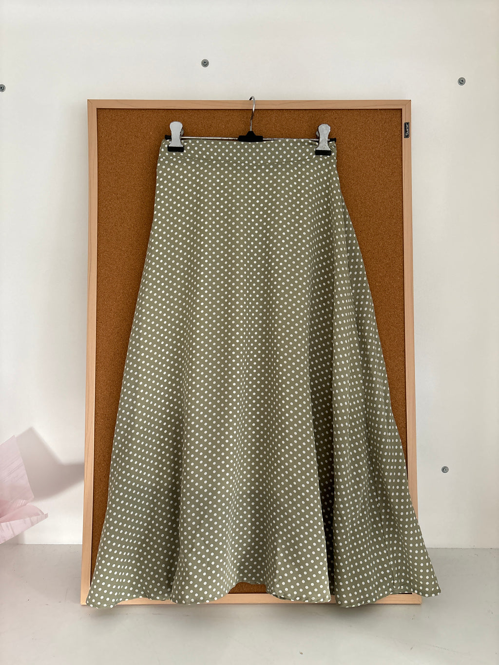 Polka dot skirt