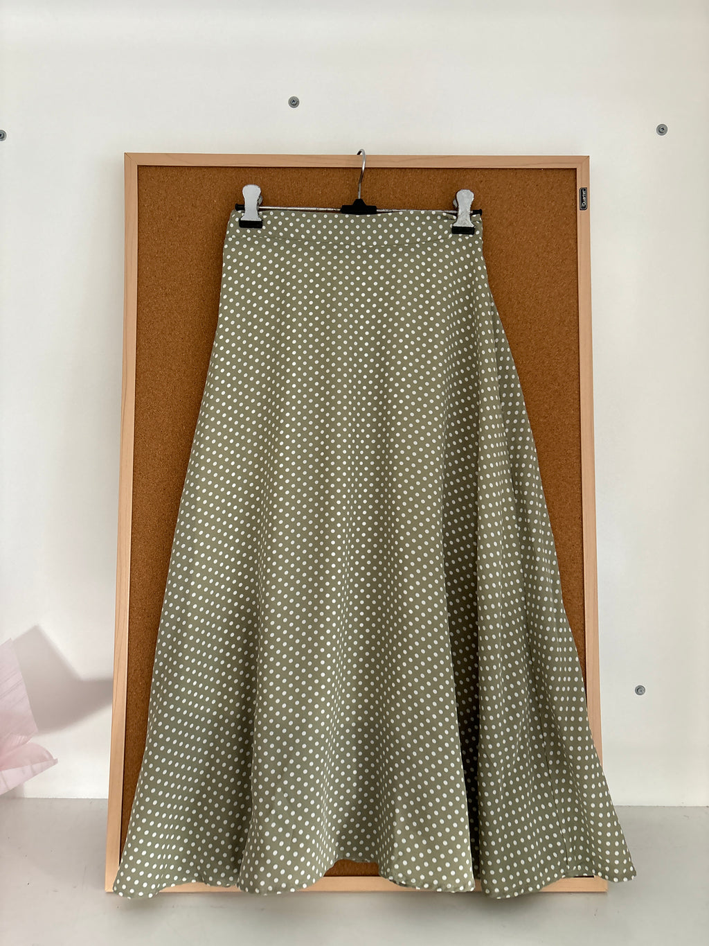 Polka dot skirt