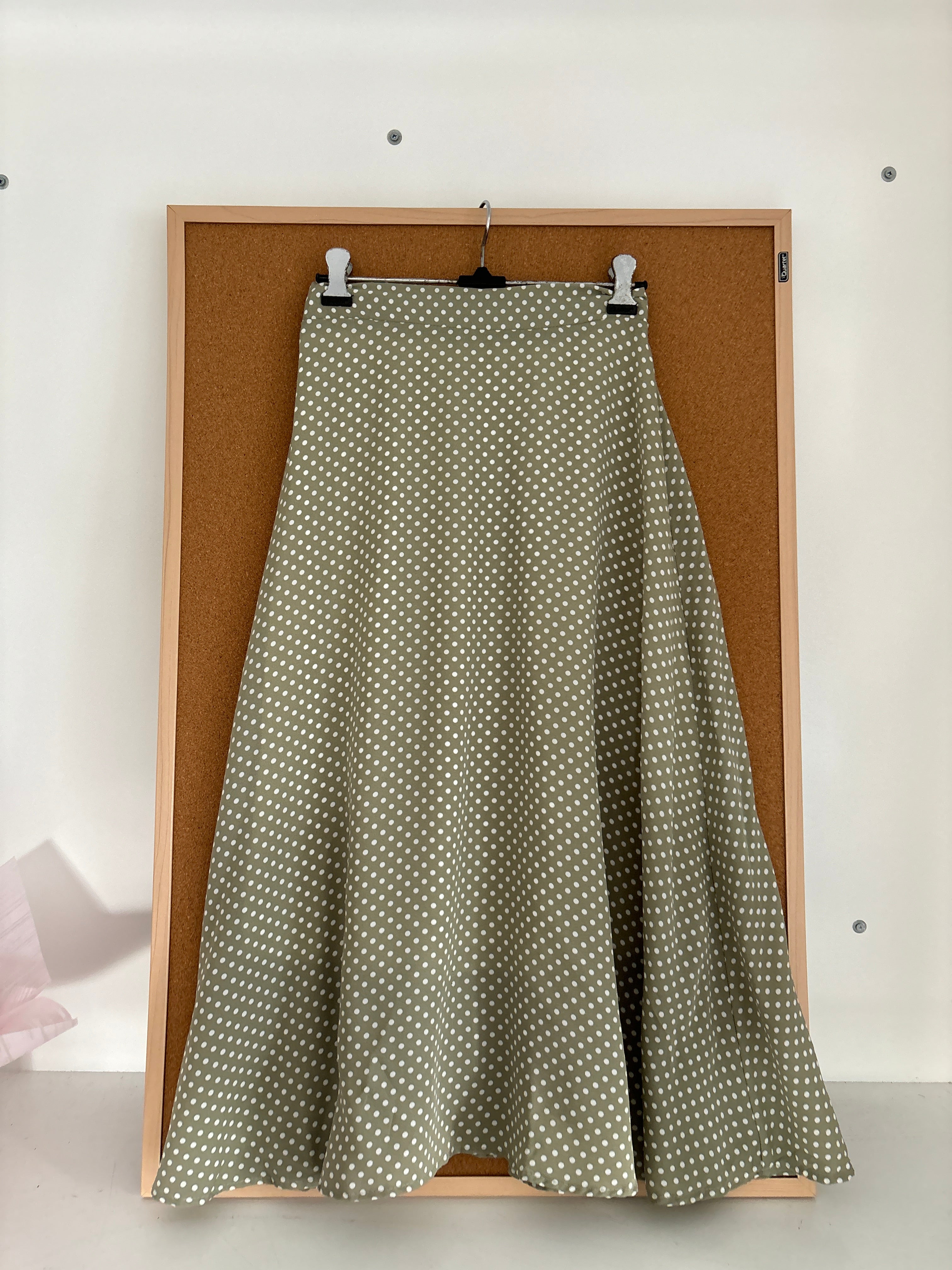 Polka dot skirt