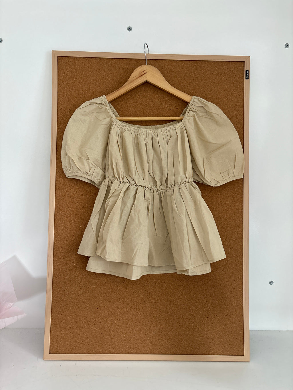 Beige top