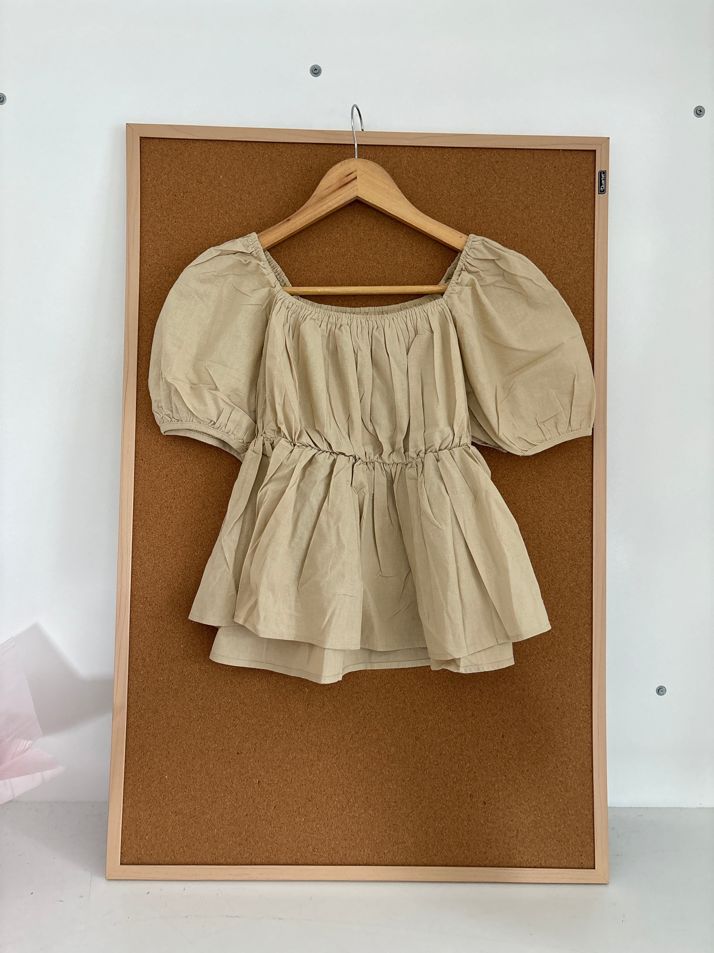 Beige top
