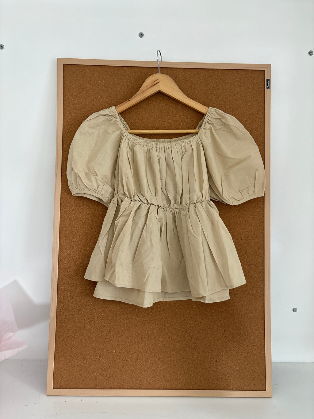 Beige top