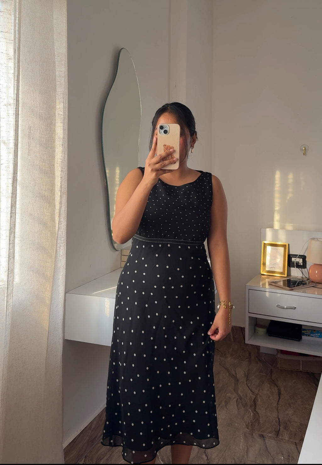 Polka dot dress