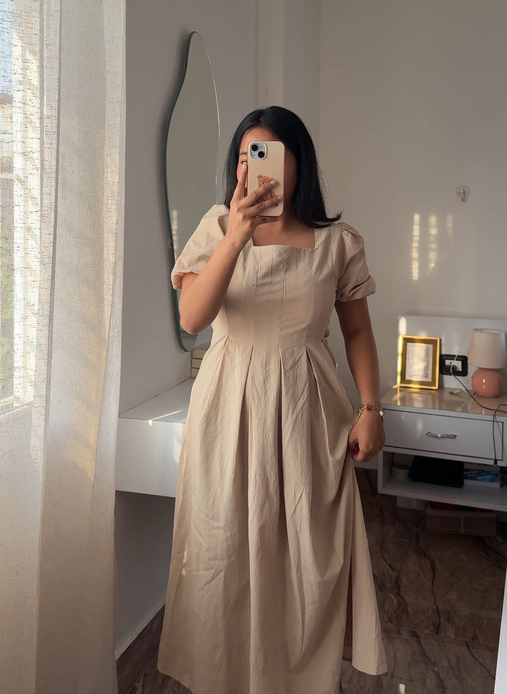 Brown dress