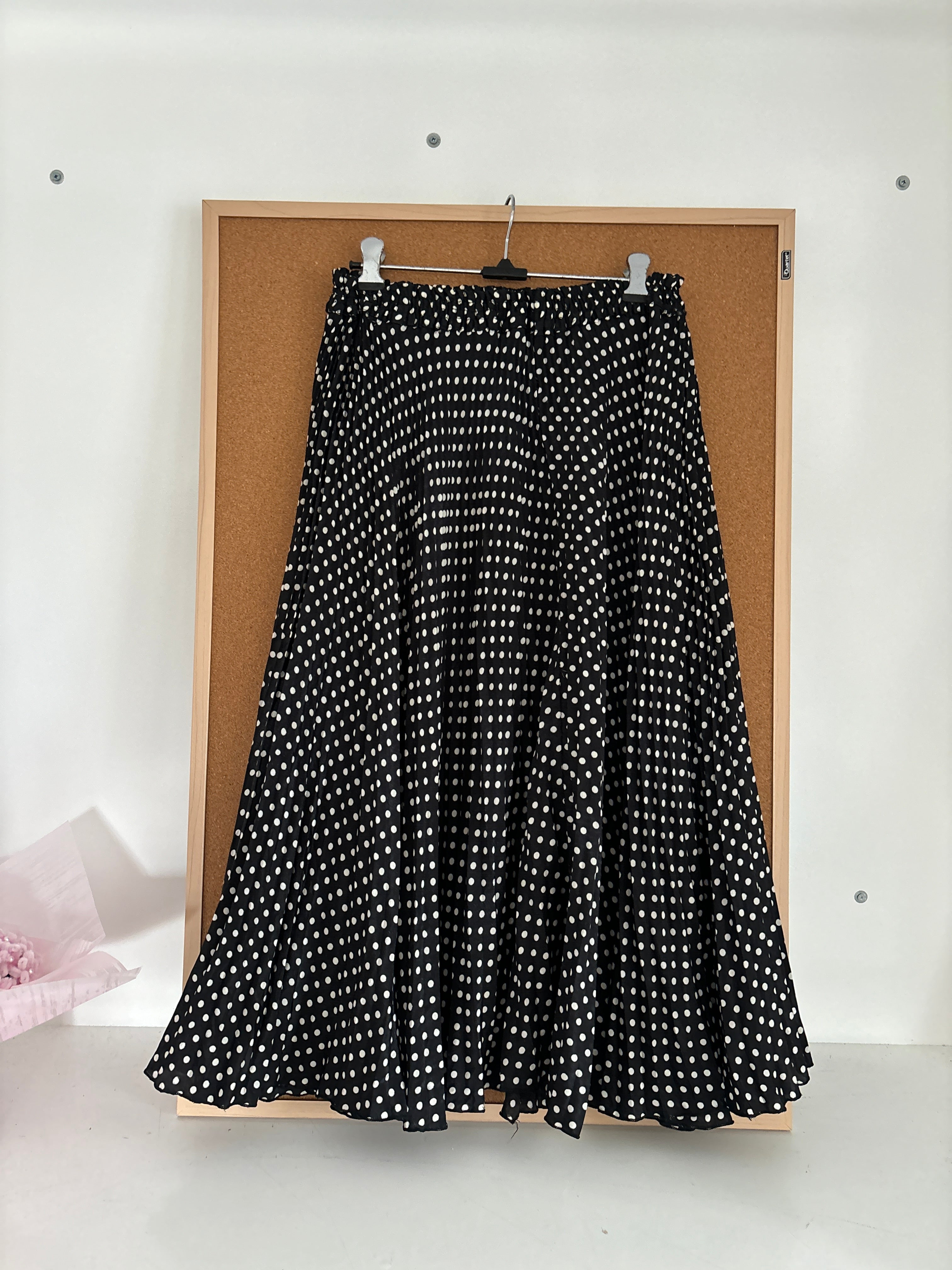 Polka dot skirt