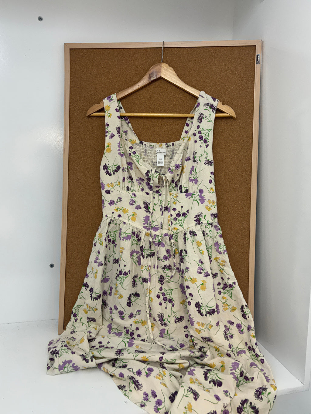 Cottage core viscose dress