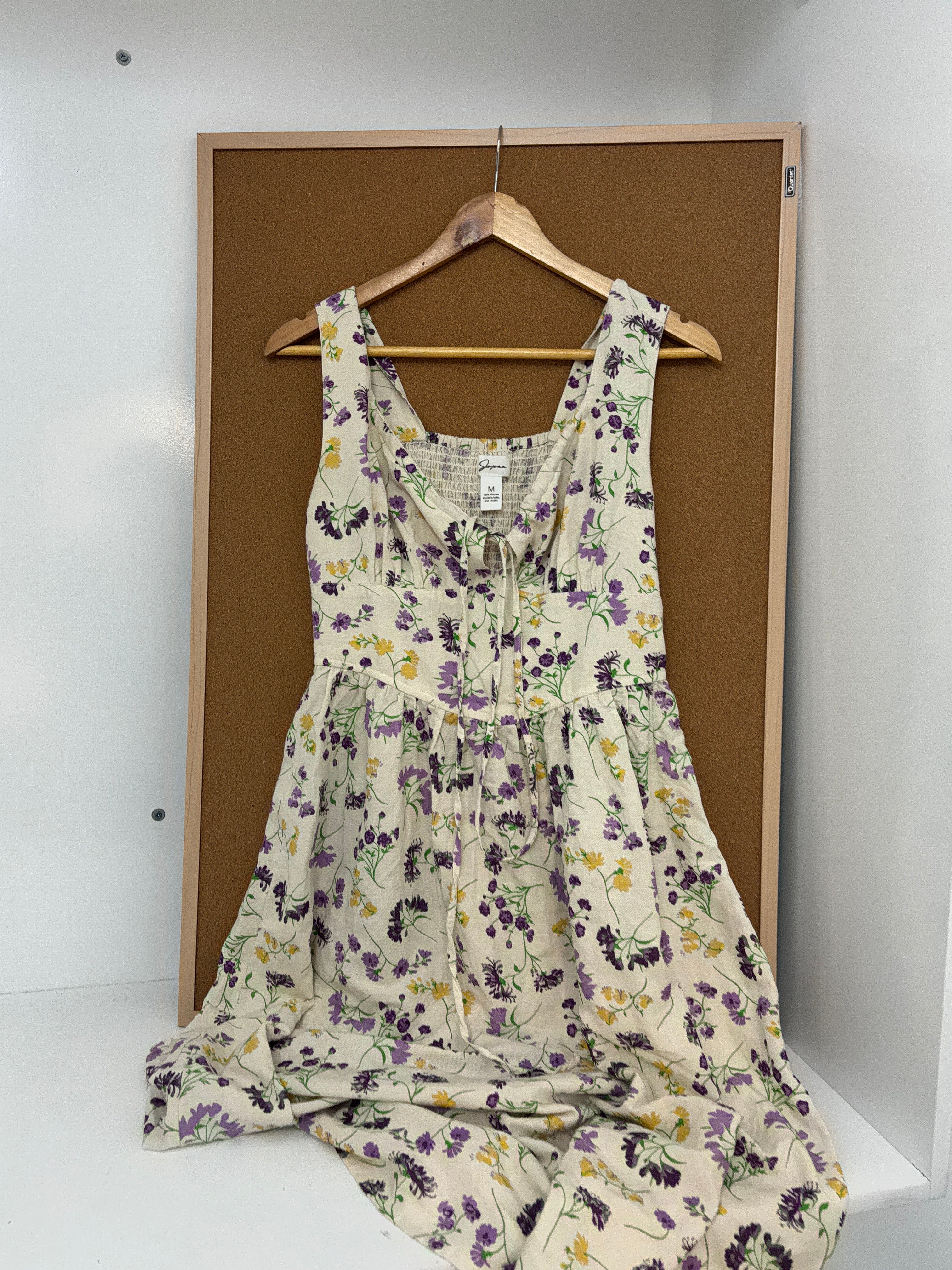Cottage core viscose dress