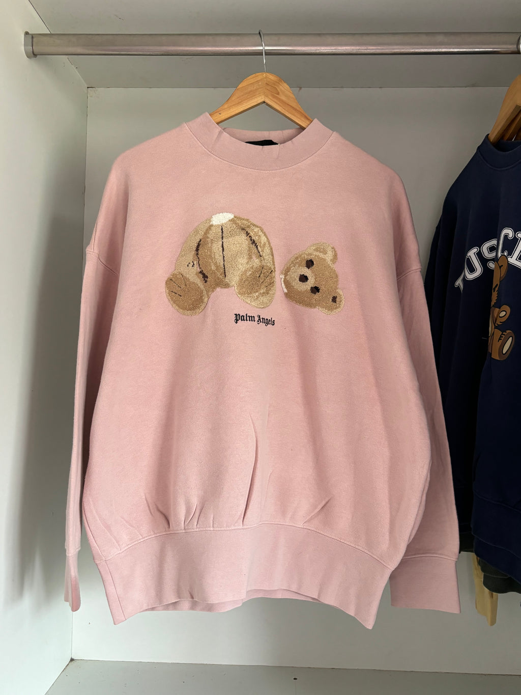 Teddy sweatshirt.