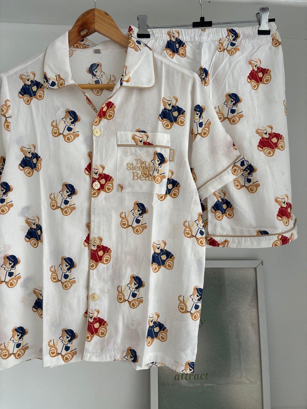 Teddy pj(cotton)