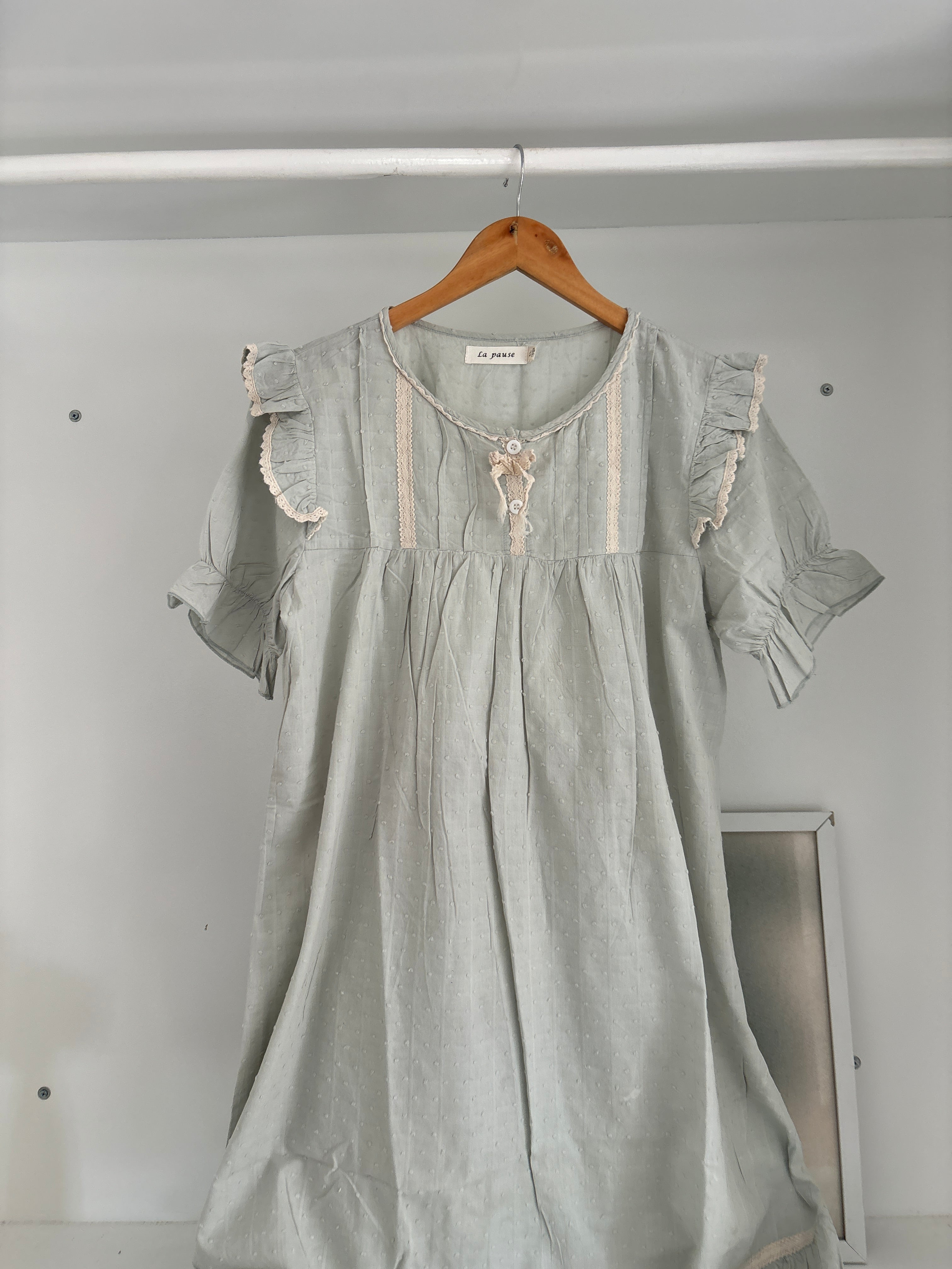 Green nightdress