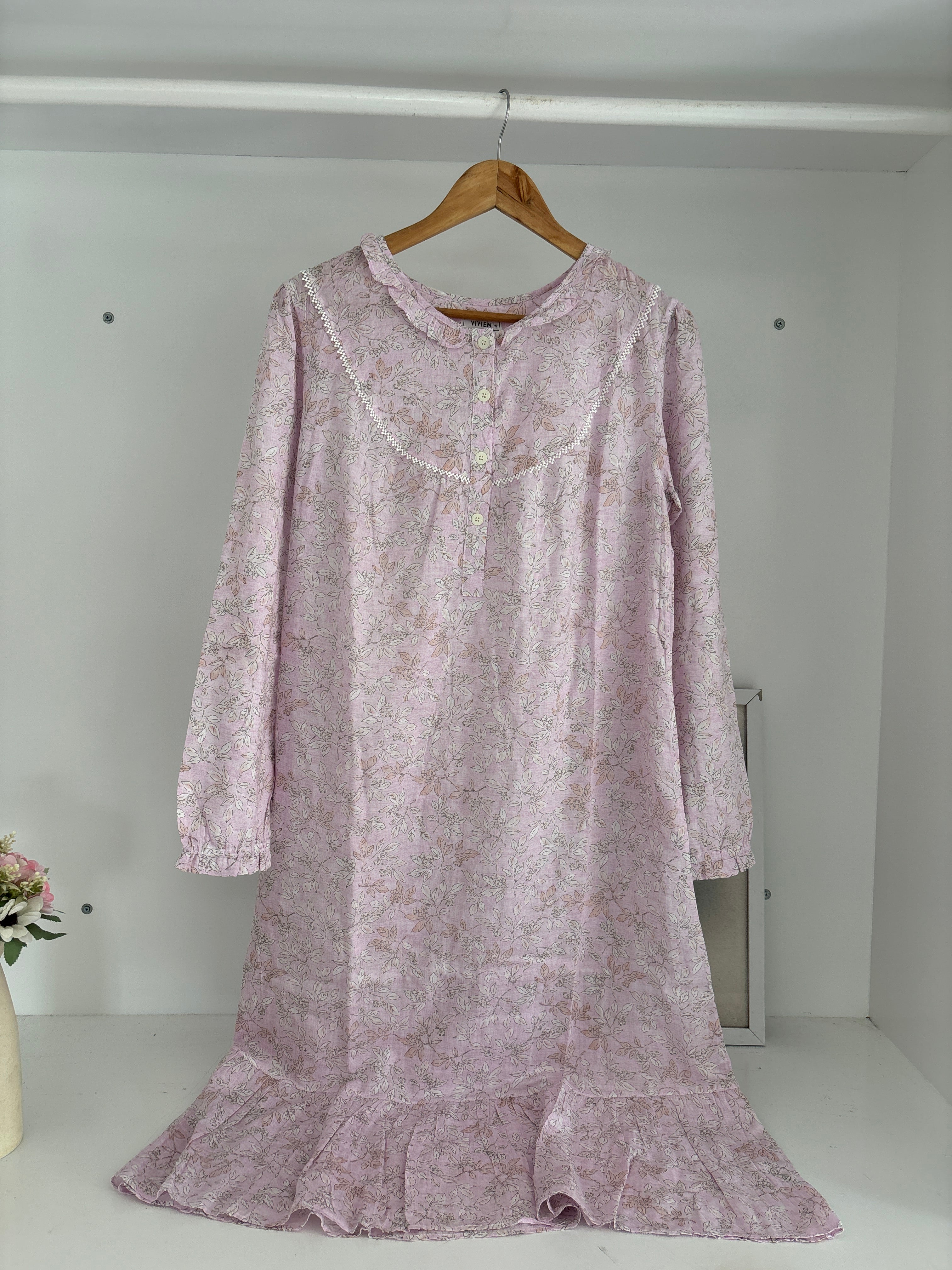 Softest floral nightdress
