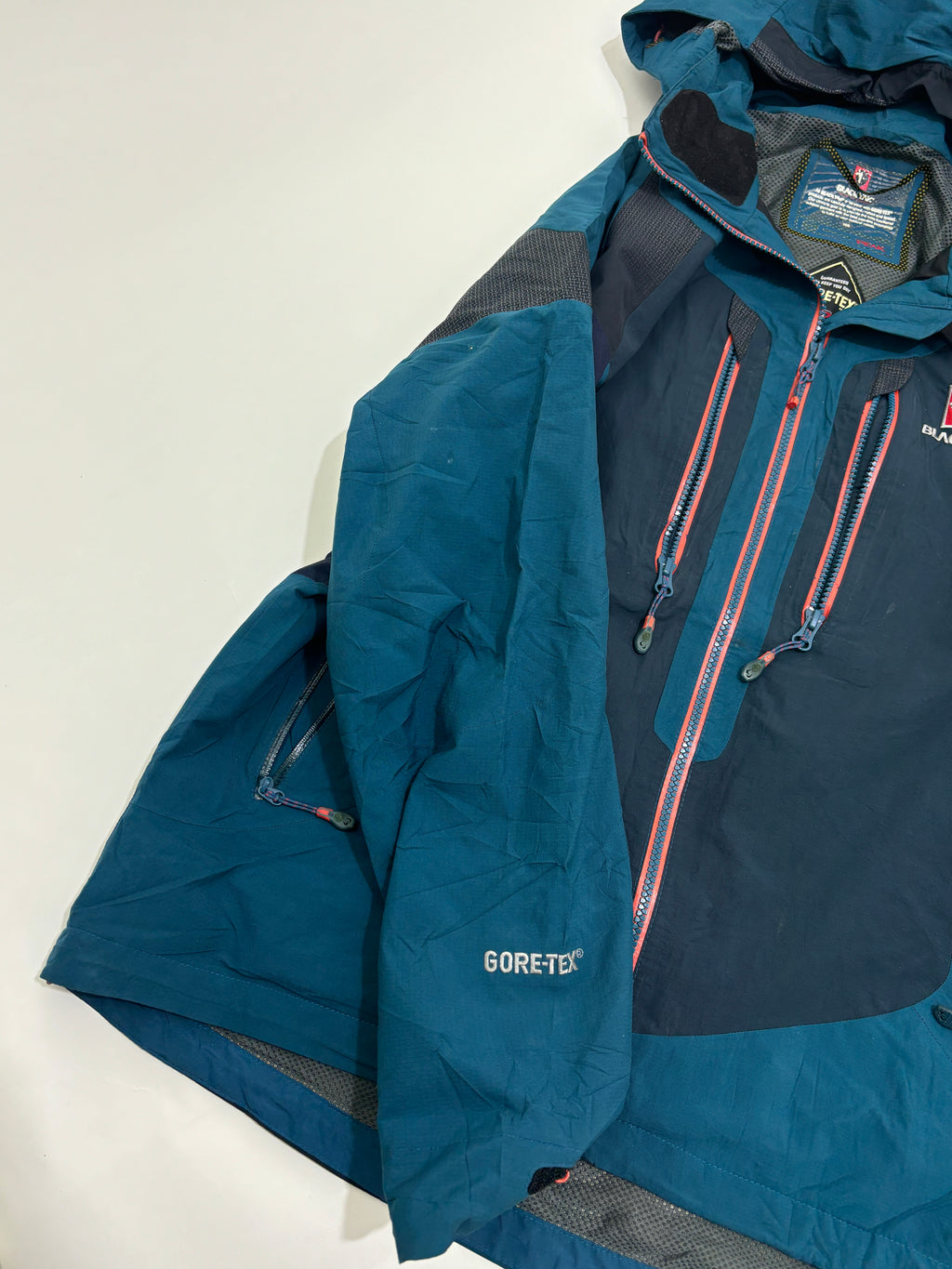 technical outdoor shell jacket