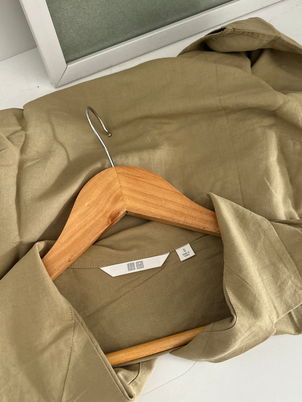 Linen uniqlo shirt