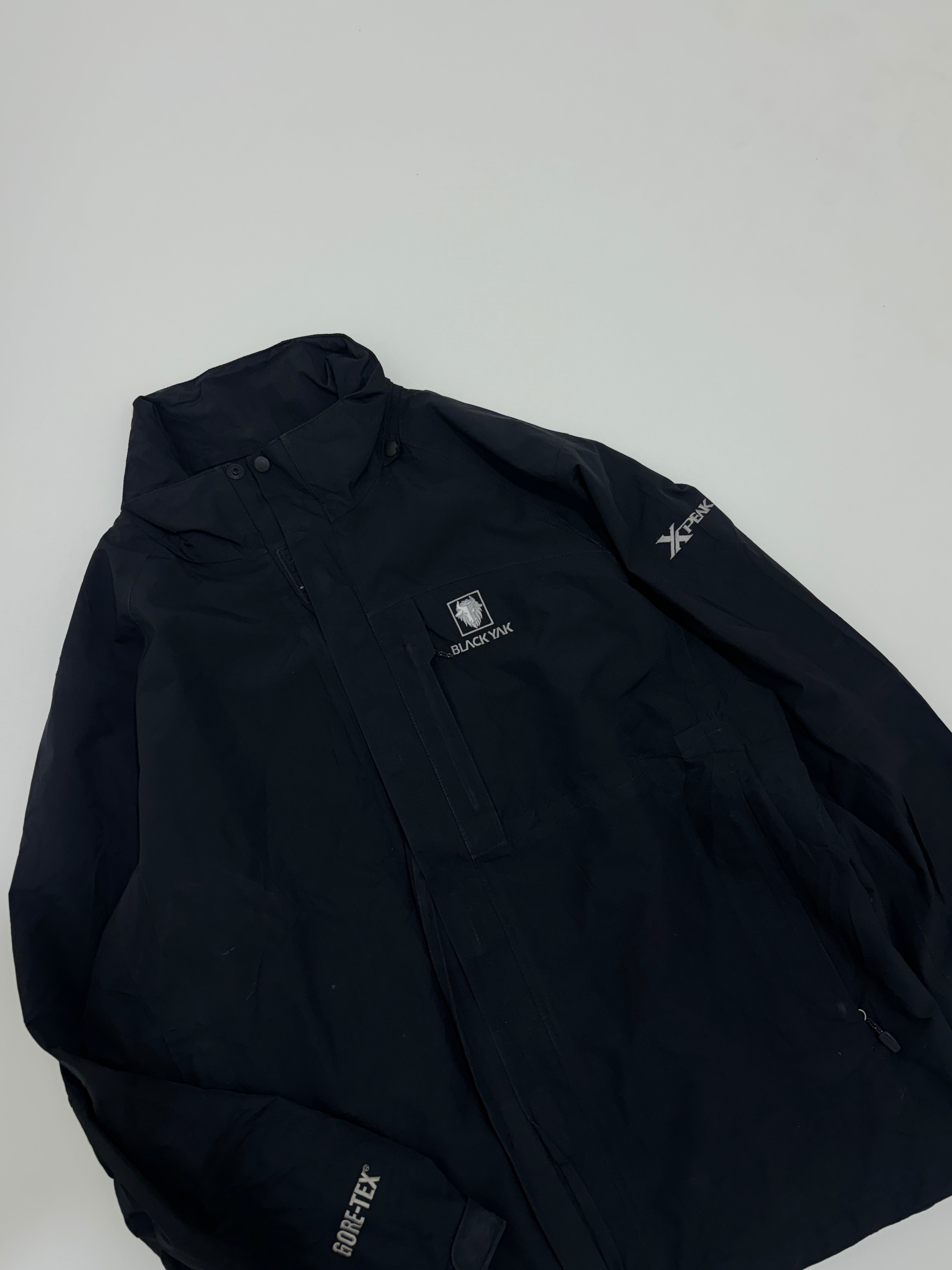 black technical jacket