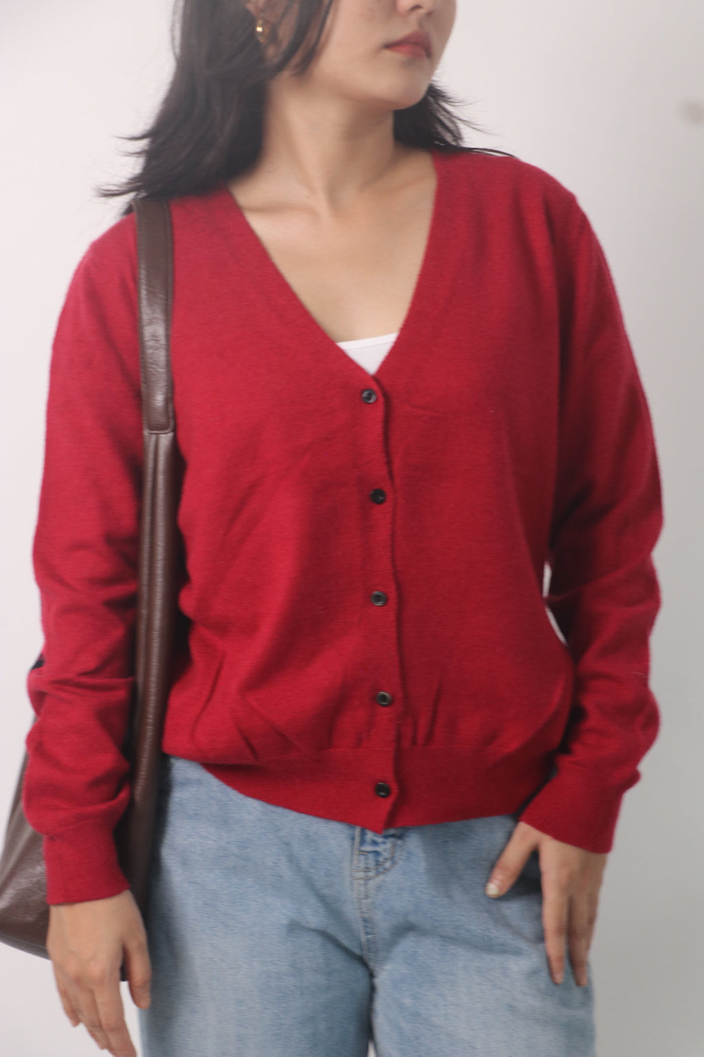 Red Cardigan.
