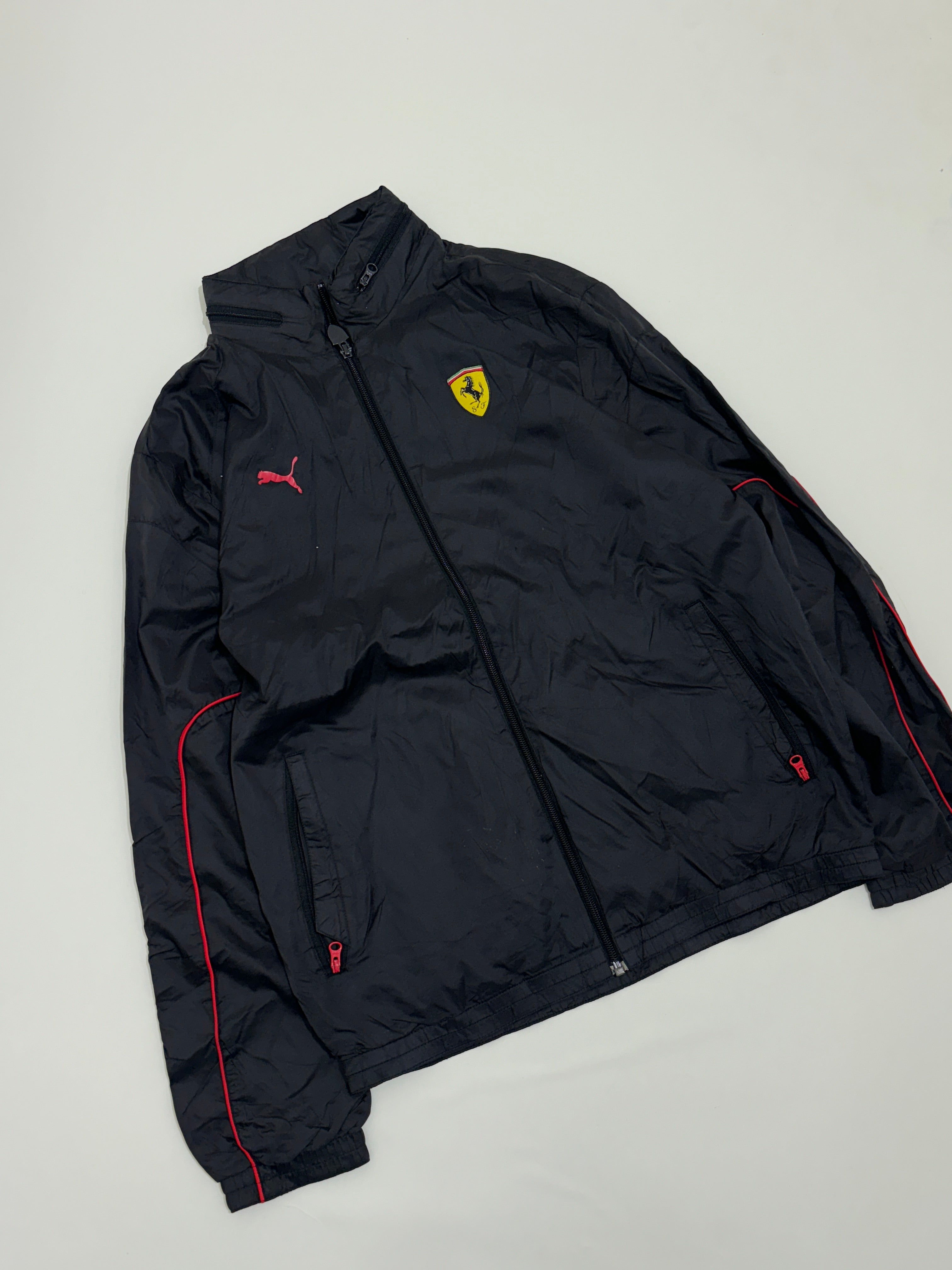 Black Puma x Ferrari jacket