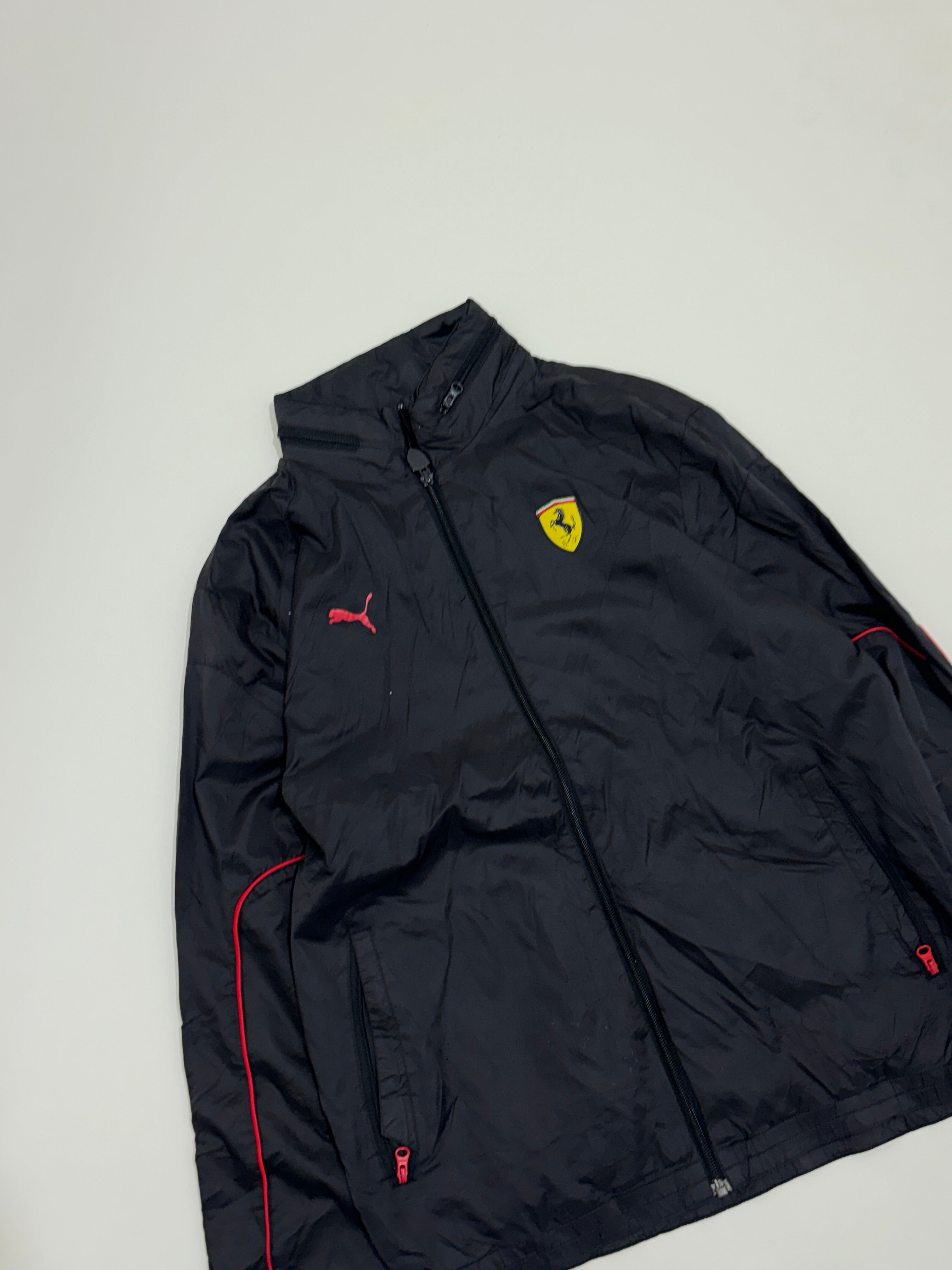 Black Puma x Ferrari jacket