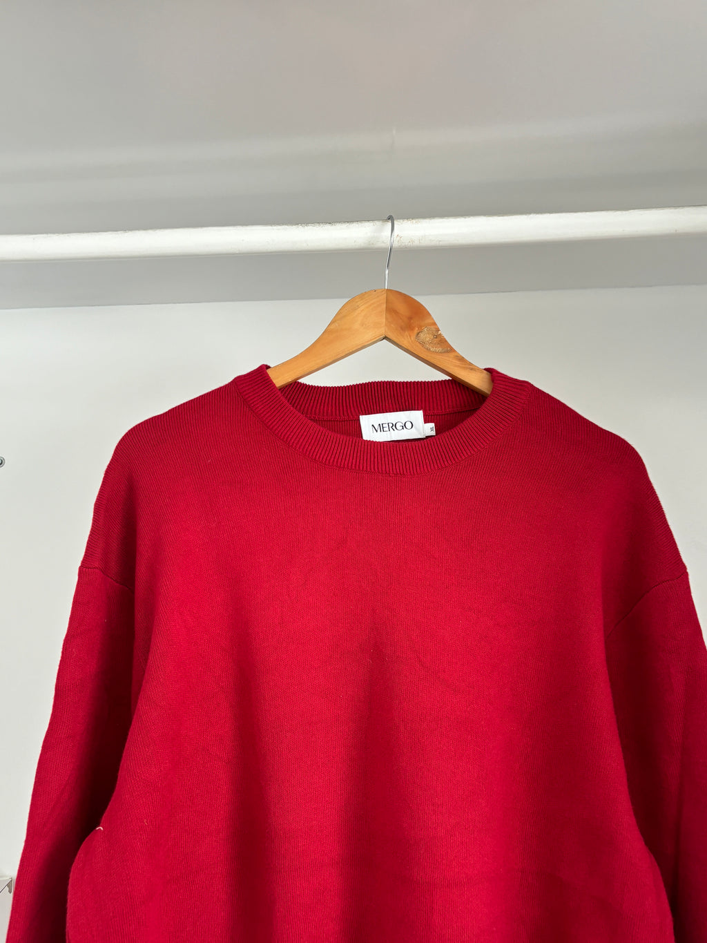 Red unisex Sweater