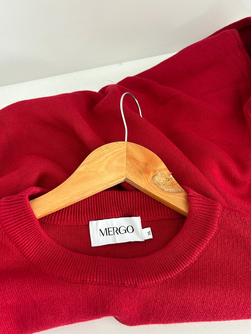 Red unisex Sweater