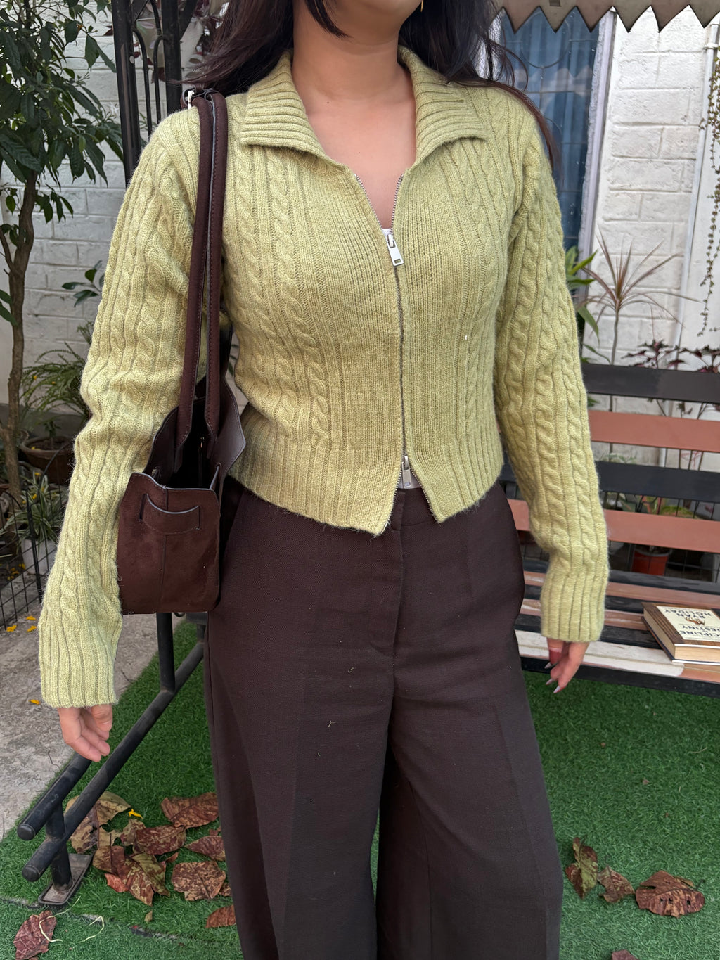 Zipper sweater