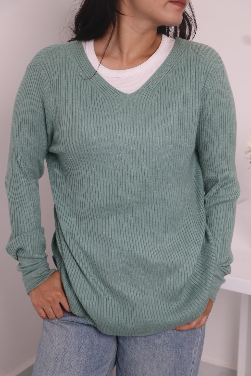 V-neck Sweater