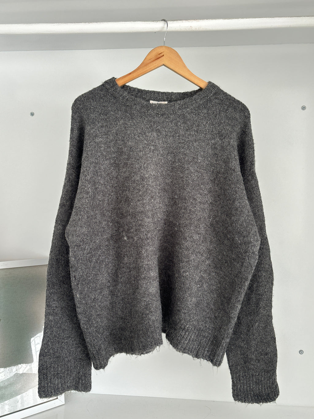 Grey unisex Sweater