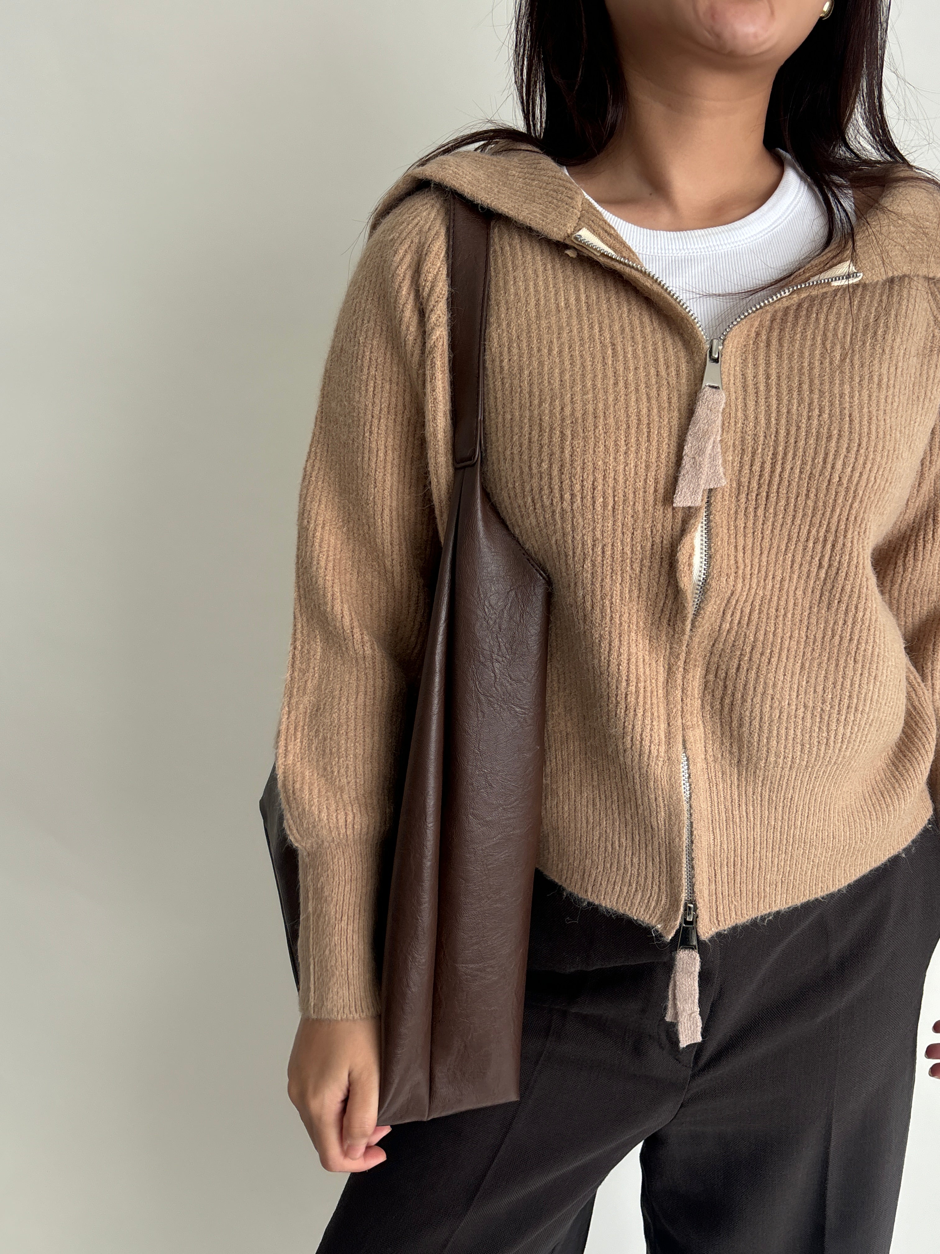 Zipper Sweater
