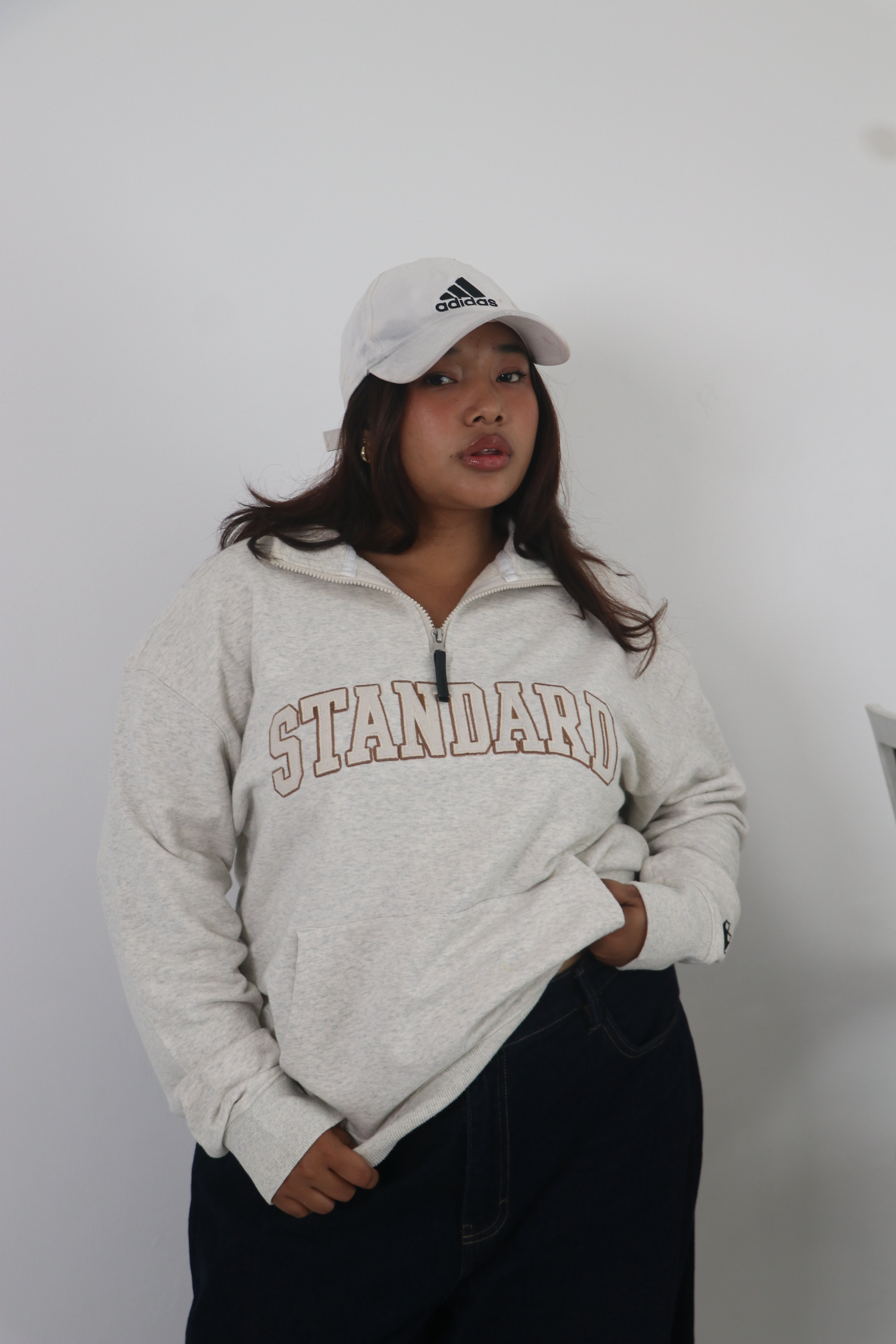 Half zipper sweatshirt