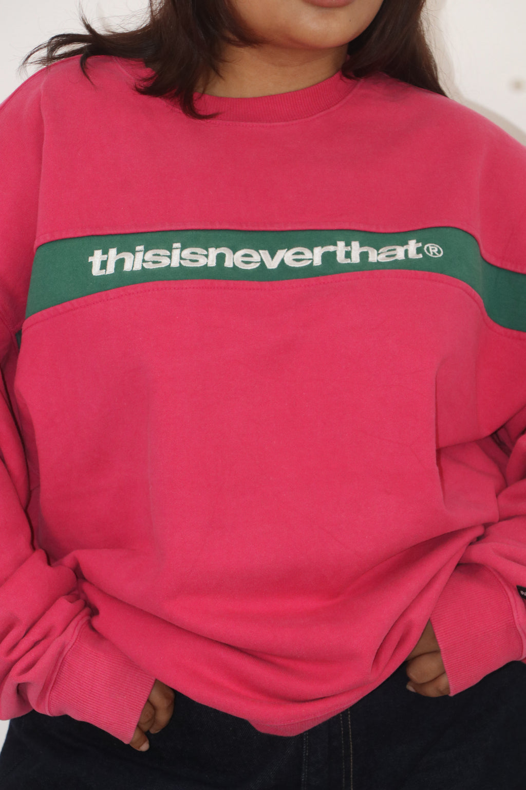 Oversized sweatshirt