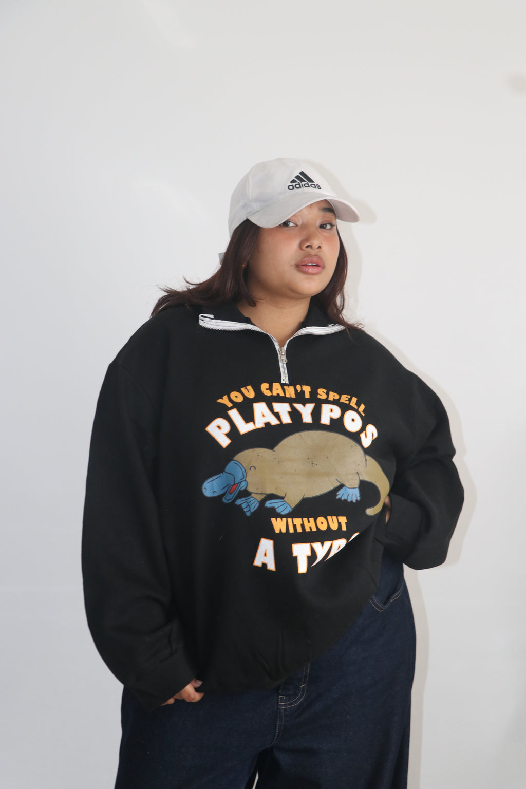 Half zipper Sweatshirt