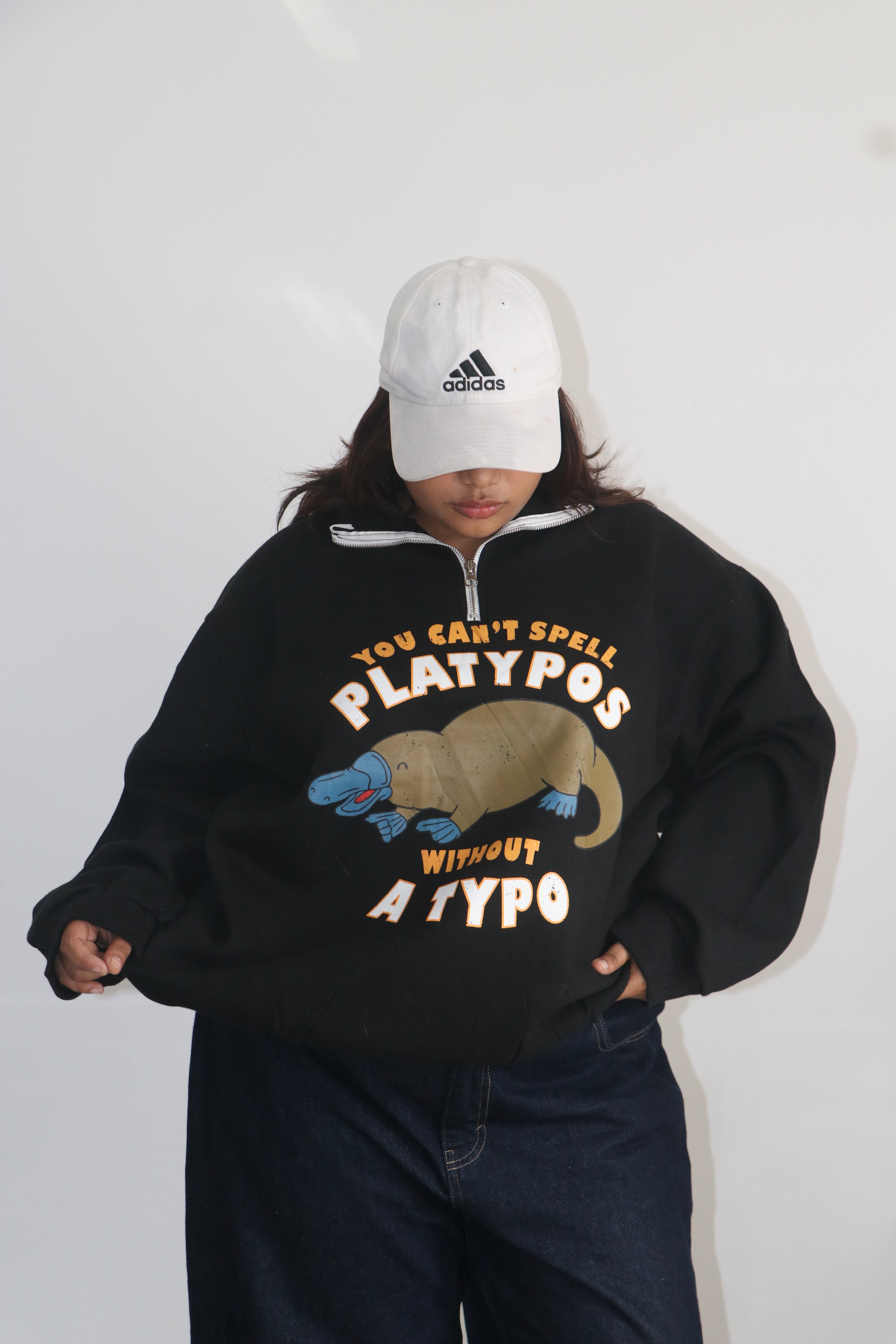 Half zipper Sweatshirt