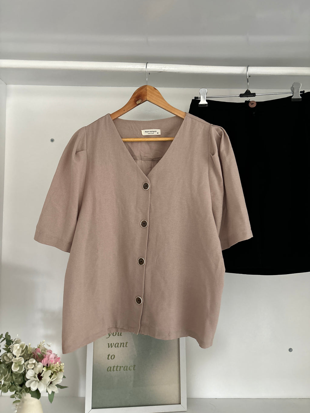 Brown top