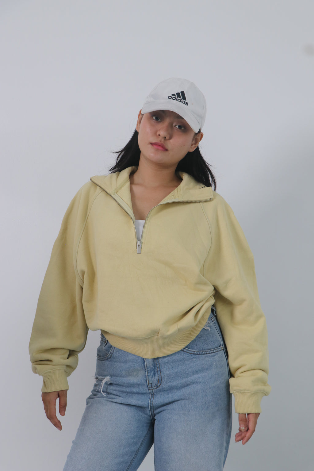 Half zipper sweatshirt