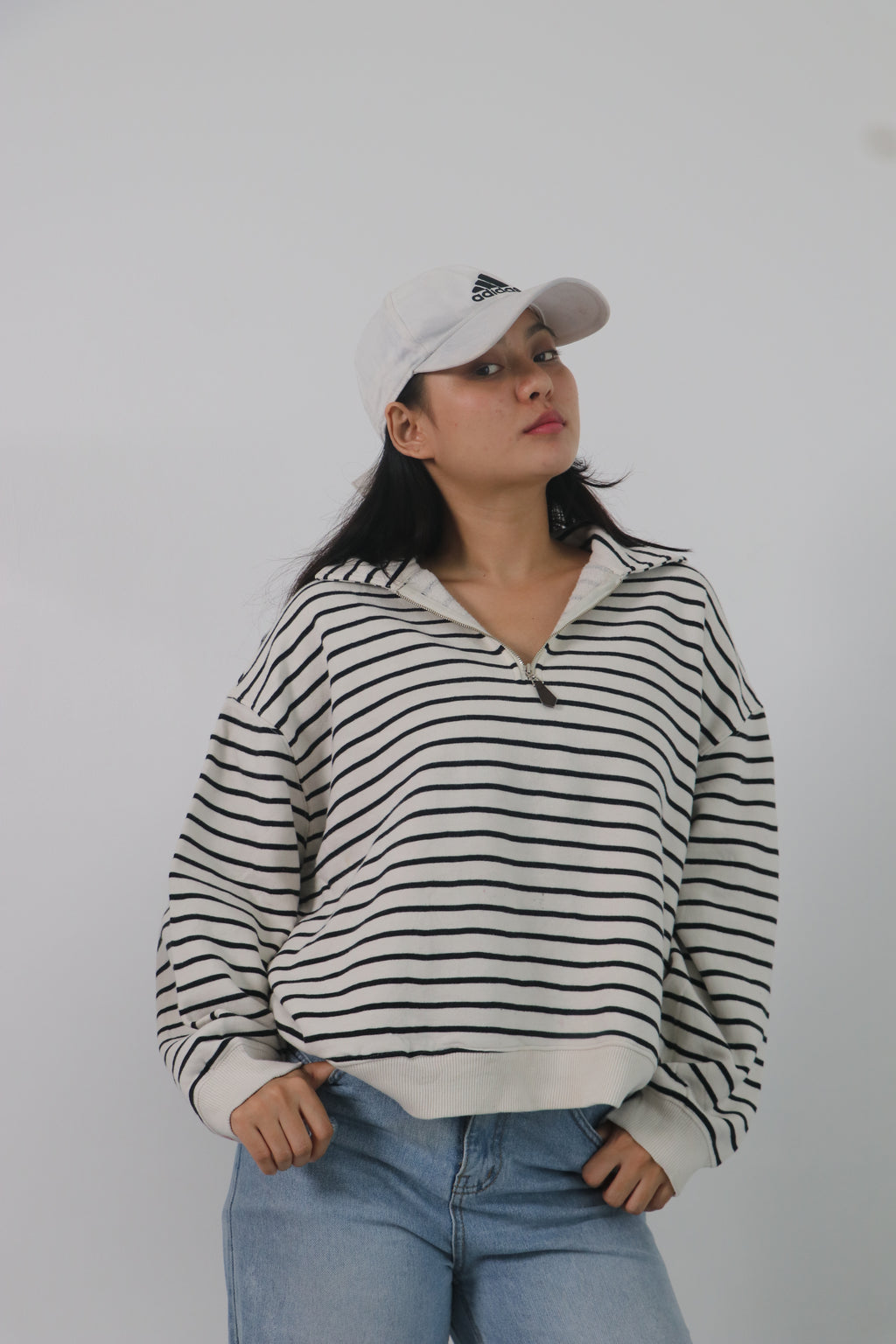 Half zipper sweatshirt