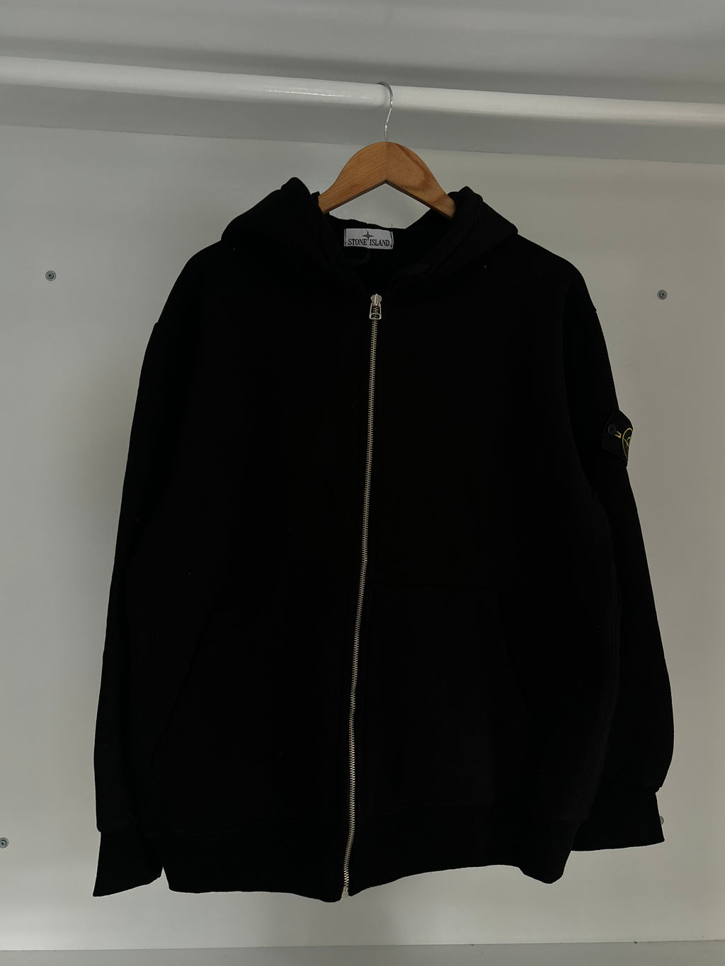 Stone-island hoodie.