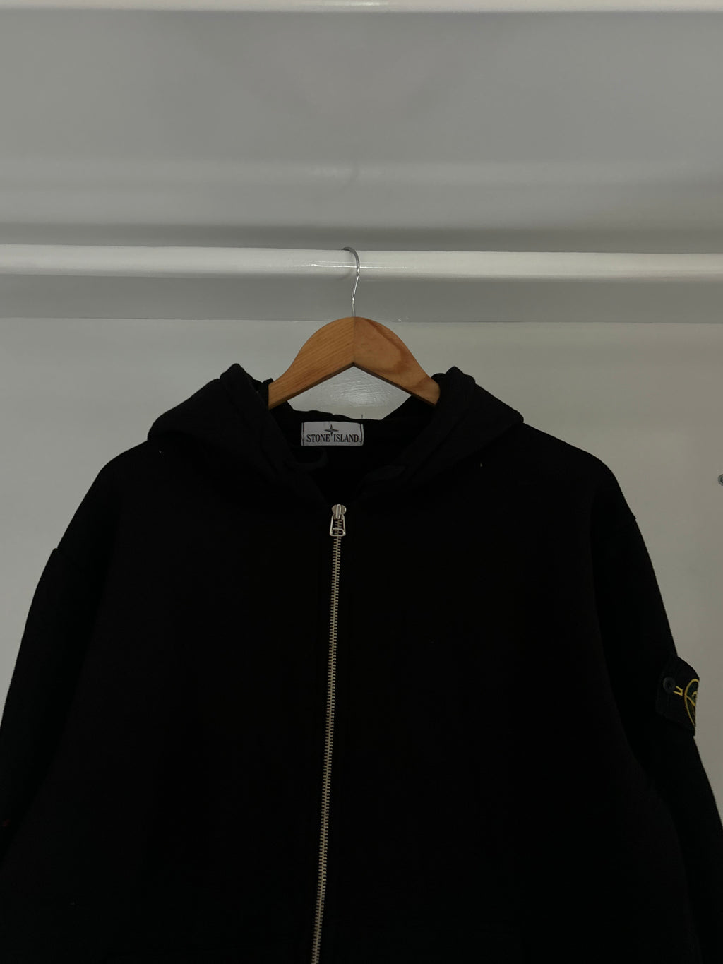 Stone-island hoodie.