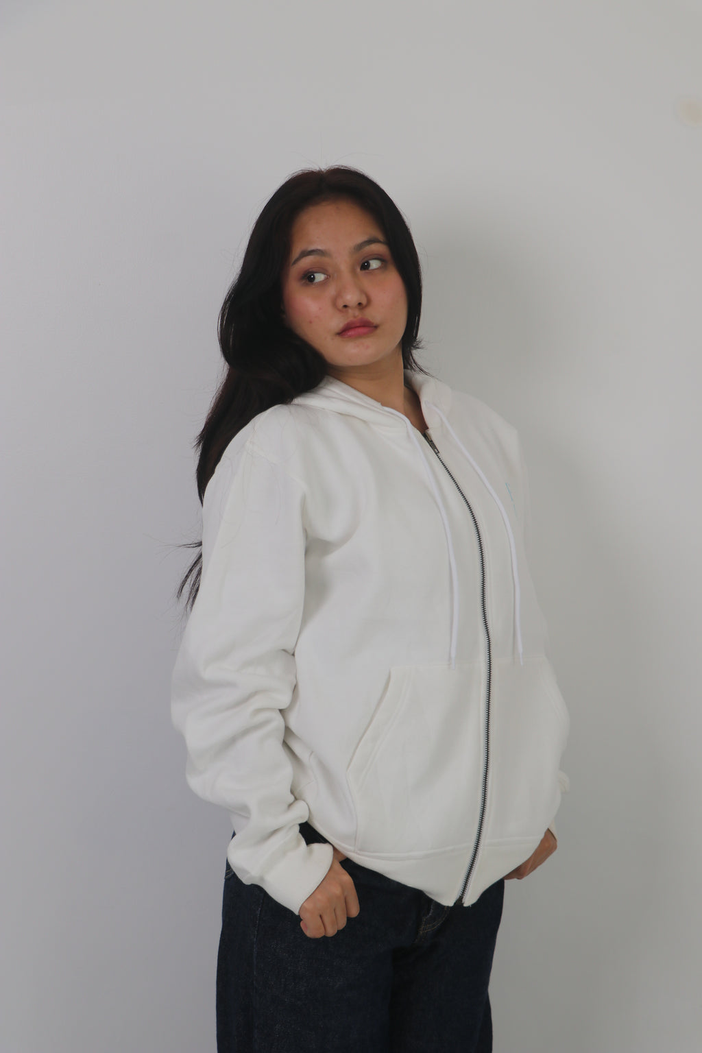 Zipper hoodie