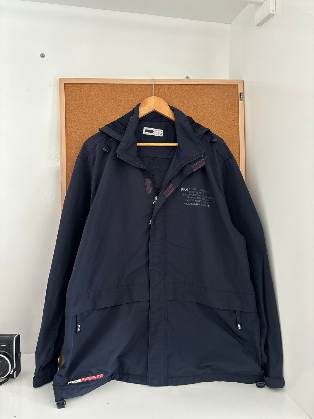 FILA Navy Blue Lightweight Outdoor Jacket