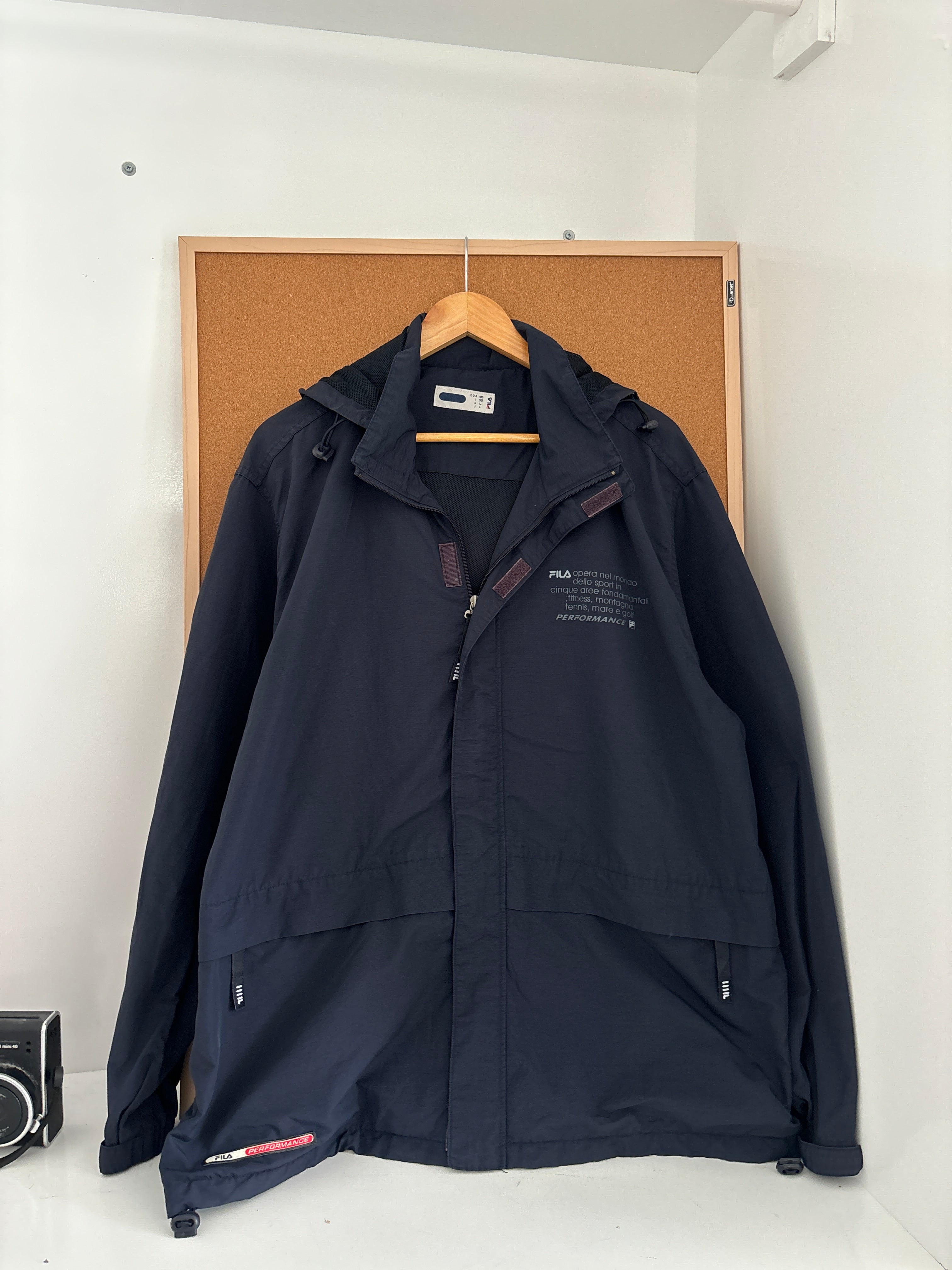 FILA Navy Blue Lightweight Outdoor Jacket